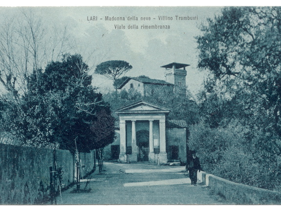 Lari - Madonna della neve - Villino Trambusti - Viale della rimembranza