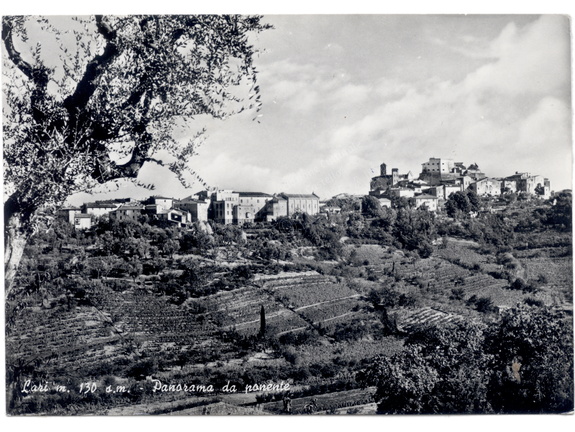 Lari, panorama da ponente