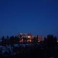 vista di Lari da ovest alla sera con neve - 03.JPG