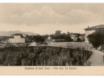 Usigliano di Lari (Pisa) - Villa Cav. De Sanctis