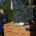 Inaugurazione del monumento ai caduti della divisione Acqui