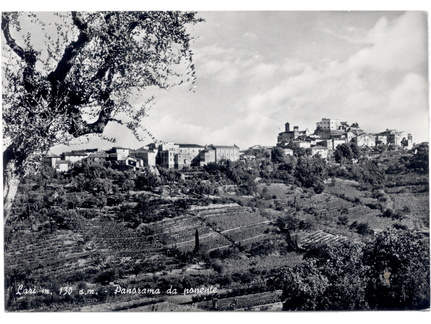 Lari, panorama da ponente