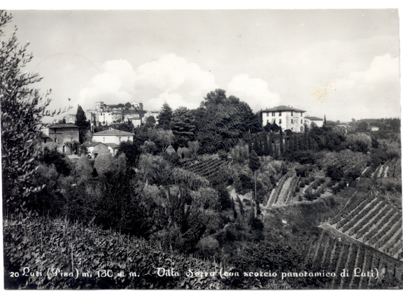 Lari - Villa Serra con scorcio panoramico