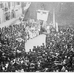 Processione del Corpus Domini e proclamazione impero